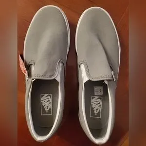 Vans | Shoes | Vans Gray Slip On Shoe New No Box Mens 9  display picture 1